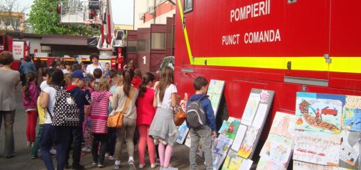 De 1 iunie, copiii sunt aşteptaţi să-şi sărbătorească ziua la pompieri!